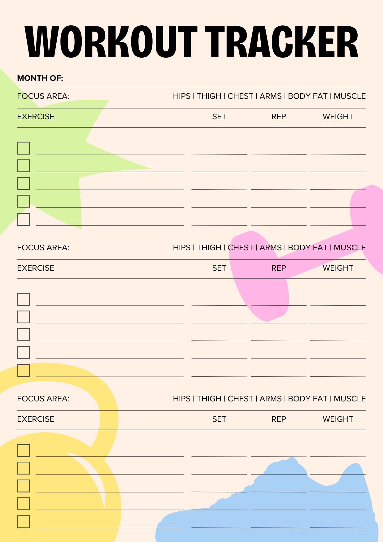 Fitness Planner