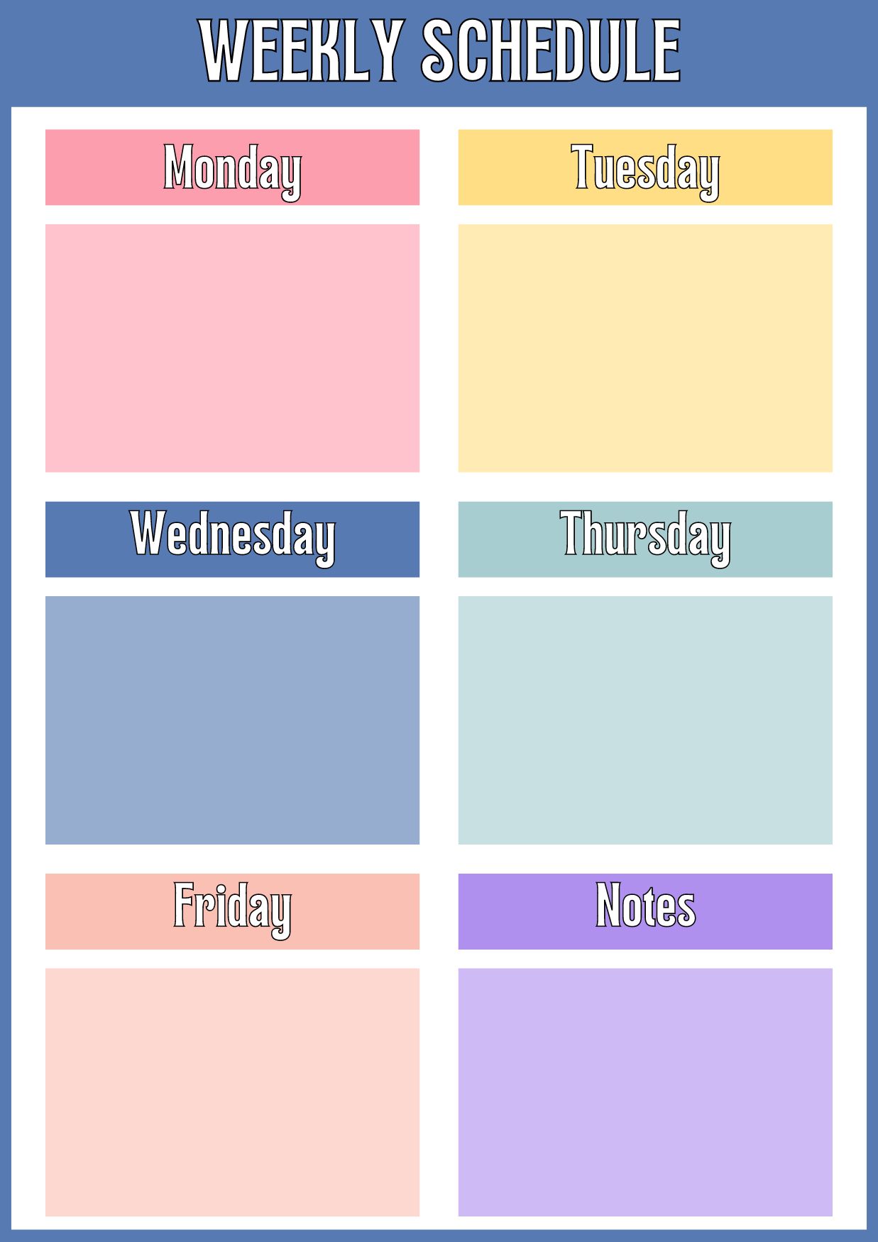 Weekly Overview